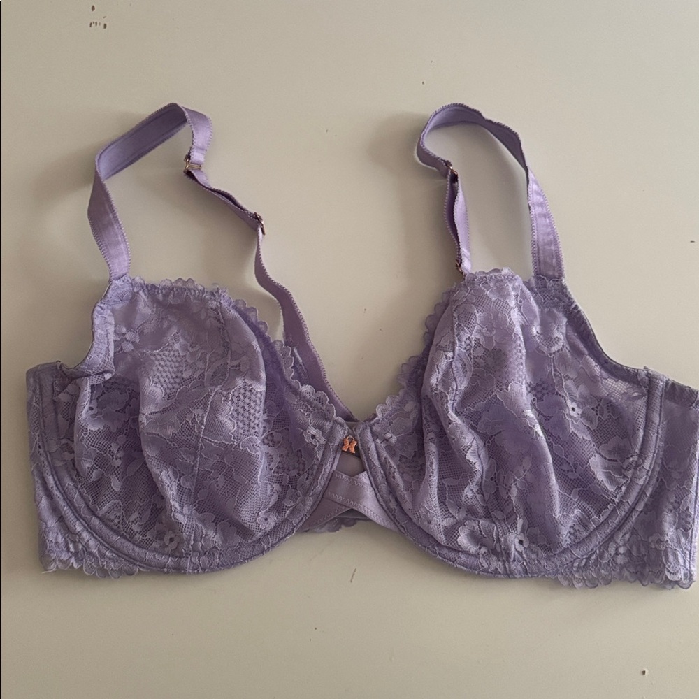 Savage X Fenty Lavender Lace Bra
